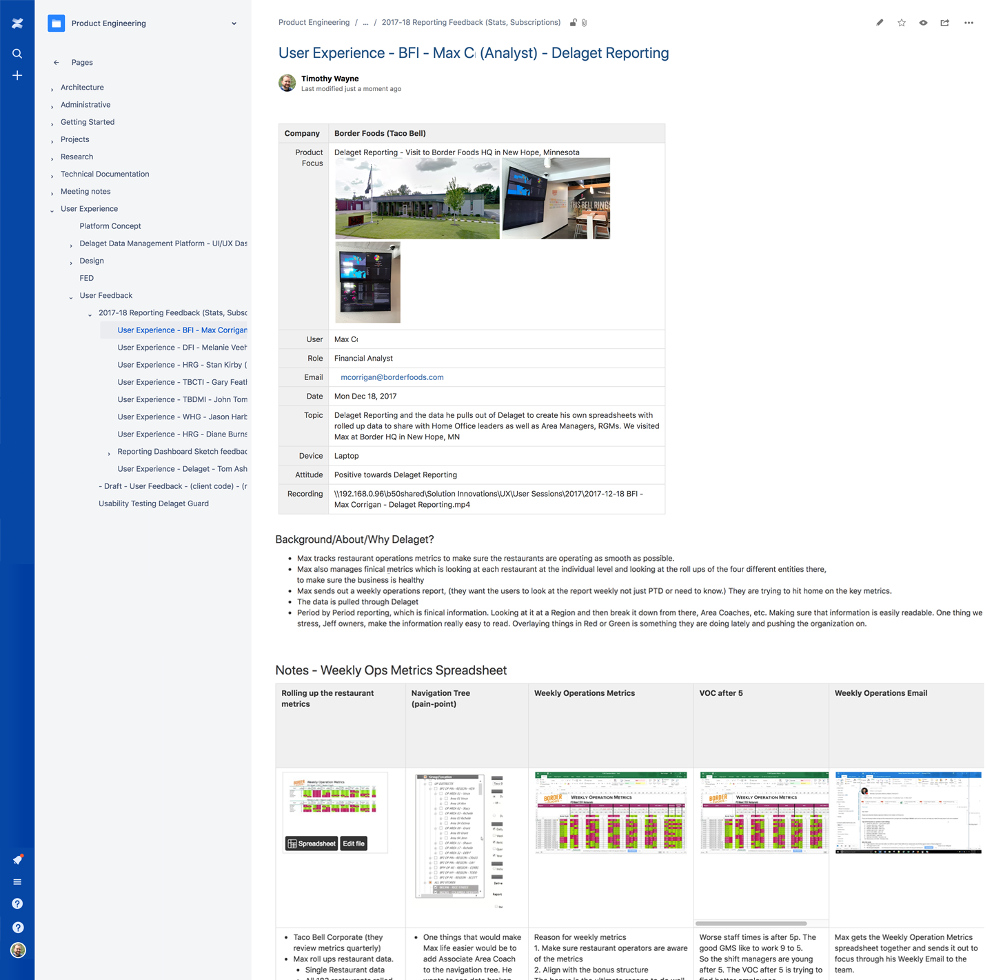 UX Research Contextual Interview