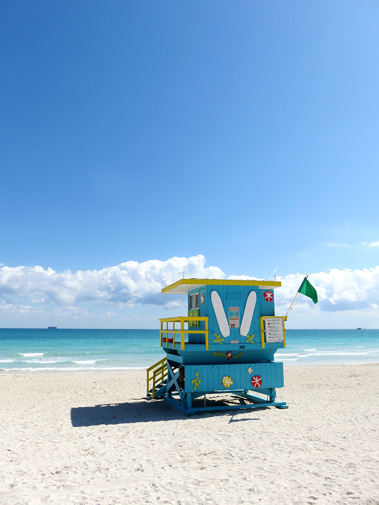 South Beach in Miami, Florida